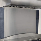 36 x 32-inch Stainless Steel Backsplash Panel